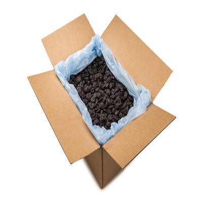 Sunrise Fresh Dried Fruit Company Unsweetened, No Sugar Added Dried Rainier Cherries, 5lb Bulk Box with Resealable Bag