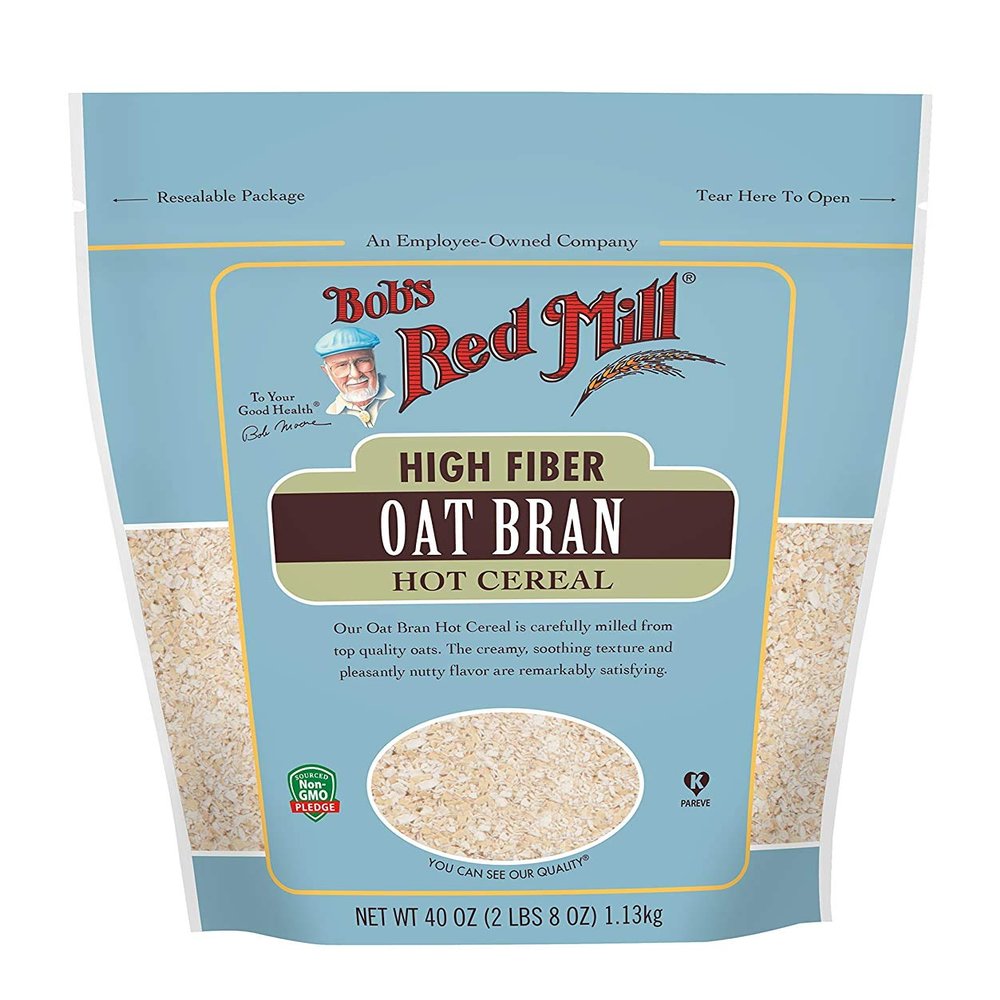 Bob's Red Mill Oat Bran Hot Cereal 40 Ounce (Pack of 2)