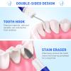 2pcs Portable Oral Dental Tooth Hook Hygeine Cleaning Molars Tool Teeth Stains Remover Plaque Remover view 2