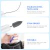 2pcs Portable Oral Dental Tooth Hook Hygeine Cleaning Molars Tool Teeth Stains Remover Plaque Remover view 4