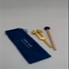YANTRA Yantra Weighted Gold 528 Hz MI Part of Solfeggio Tuning Fork Healing Sound Therapy with Mallet and Bag view 2