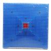 MODERN INDIAN ART Acupressure Reflexology Magnetic Pyramidal Therapy Energy Pain Relief Power Foot Health Deluxe Mats, Blue, 12.1 x 12 x 1.3 cm view 1