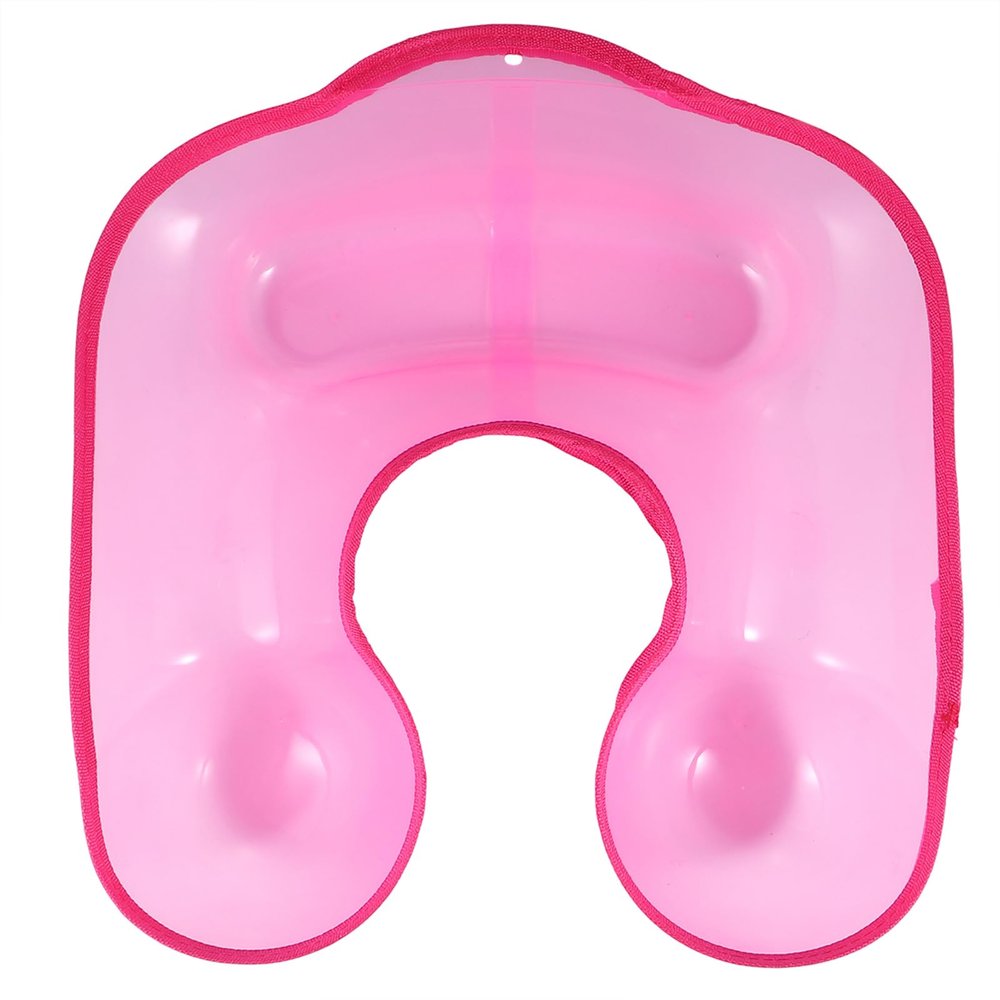 Healifty Professional Hair Neck Tray Waterproof Perm Potion Tank for Hairdressing Salon and Home Hair Styling 12.59X13.77X2.95 Inch