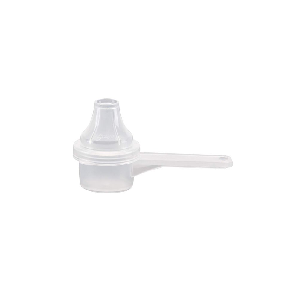 The Scoopie Measuring Scoop & Funnel - No Cap Open Spoon 1-Pack 5cc