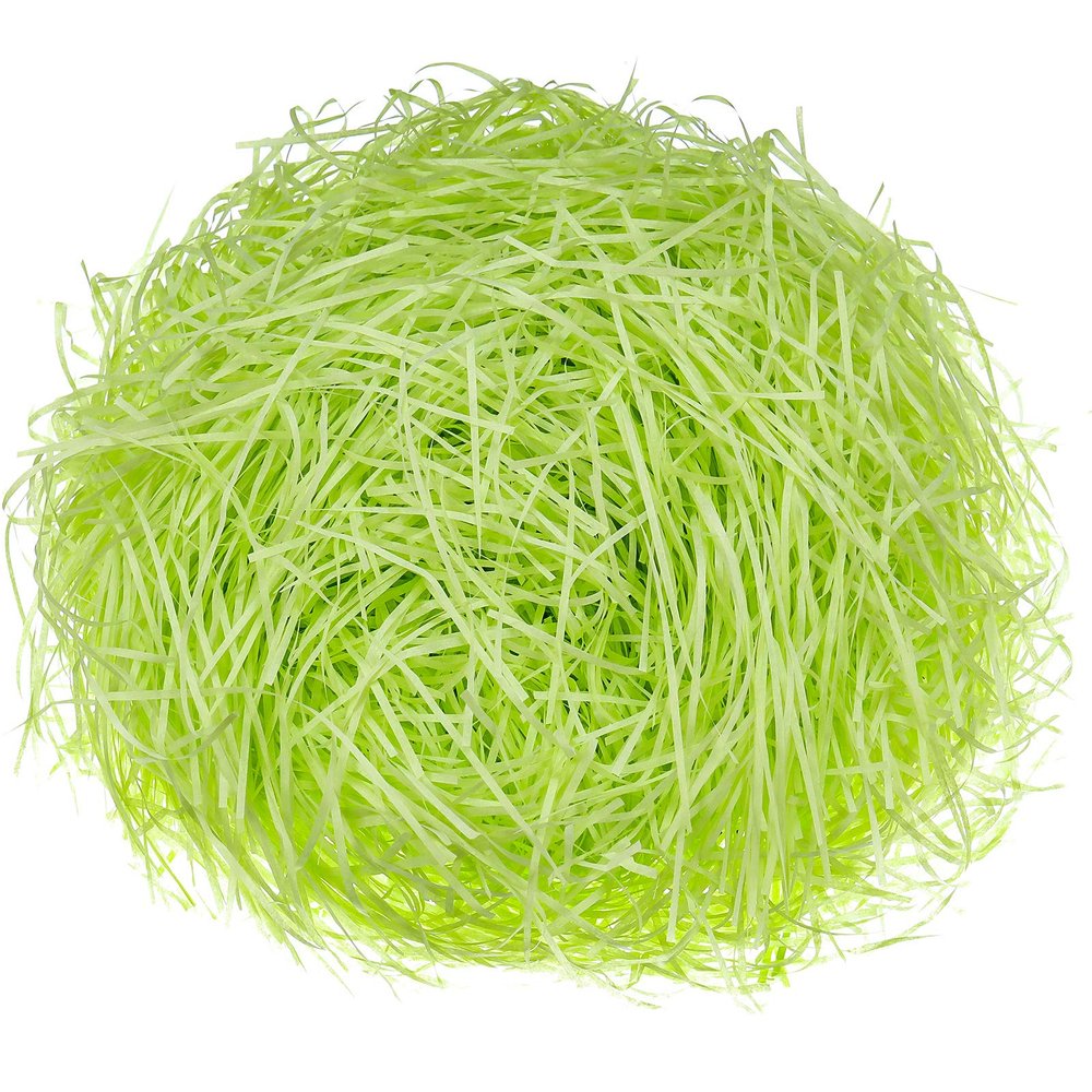 Zonon Easter Grass Basket Filler Raffia Paper Shreds Stuffers Craft Tissue Raffia Filler Grass for Gift Packaging Easter Egg Hunt Party Favors Decoration(16oz,Light Green)