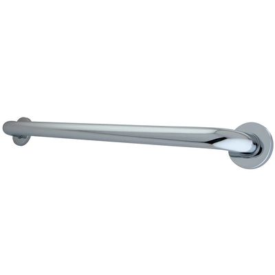 16 in. Meridian Euro Design ADA Silver Sage Grab Bar, Polished Chrome