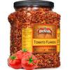 Premium Dried Tomato Flakes by It's Delish  16 OZ Jumbo Reusable Container  Dried Natural Tomatoes Ready to Cook  Dehydrated Tomato Vegetable Flakes  Great for Home Cooking, Camping & Backpacking view 1