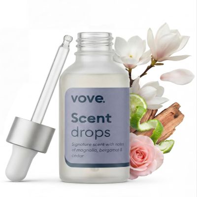 Vove Signature Scent Drops, Magnolia Bergamot Cedar Laundry Oil