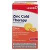 Leader Zinc Cold Therapy Chewable Tablets, Non-Drowsy Homeopathic Zinc Supplement, Reduces Duration and Severity of Cold Symptoms, Fast Acting Cold Remedy, Citrus Flavor, Sugar Free, 25 Count view 1