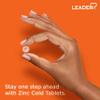 Leader Zinc Cold Therapy Chewable Tablets, Non-Drowsy Homeopathic Zinc Supplement, Reduces Duration and Severity of Cold Symptoms, Fast Acting Cold Remedy, Citrus Flavor, Sugar Free, 25 Count view 4