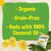 Barnana - Organic Plantain Chips, Acapulco Lime, Healthy Snack Made With 100% Coconut Oil, Non-GMO, Potato Chip Alternative, Zero Sugar, Paleo, Grain-Free Chips, Vegan, USDA Organic (2 oz, 6-Pack) view 3