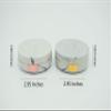 FEILIBAY 2 Pack Marble Contact Lens Case All-in-One Travel Contact container Soak Storage Kit(Rose Gold + Gold) view 2
