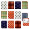 WDS Premium Gift Card Holders Tins for Christmas - 10 Rustic Metal Tin Boxes Holders with Lids for Gift Cards & Money - Box Perfect for Birthday Valentine's Easter - Custom Boxed for Easy Gift Giving view 1