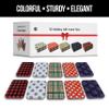 WDS Premium Gift Card Holders Tins for Christmas - 10 Rustic Metal Tin Boxes Holders with Lids for Gift Cards & Money - Box Perfect for Birthday Valentine's Easter - Custom Boxed for Easy Gift Giving view 2
