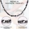 IRUMENG Hematite Necklace Unisex Black- Natural Magnetic Hematite Necklace Relieve Fatigue around Neck, Shoulder-19.6 inch (50cm) view 3