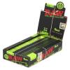 1 box - RAW Black Organic size 1 1/4 (78mm) rolling paper - 1200 papers view 2