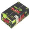 1 box - RAW Black Organic size 1 1/4 (78mm) rolling paper - 1200 papers view 3