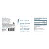Biogena Vitamin D 2000 Vegan Formula - Sun Vitamin D3 Supplement for Calcium Absorption, Immune Support - 60 Capsules** view 2
