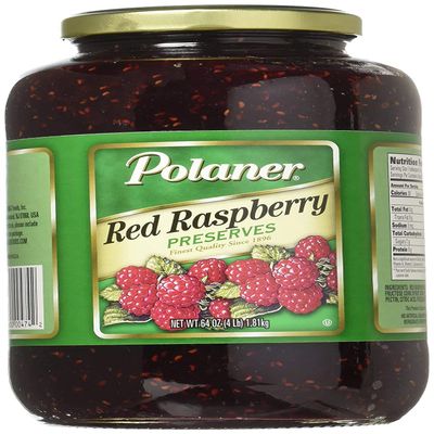 Polaner Red Raspberry Preserves 64oz