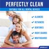 Breelex Denture Cleaning Tablets - 120 Count, Pack of 1-4-Month Supply & Denture Care - All-Purpose Retainer Cleaner Tablets - Gentle Formula for Mouth Guard Cleaner view 4