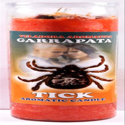 3 Pieces Candle Cocktail Aromatic Vela Stuck/GARRAPATA AROMATICA