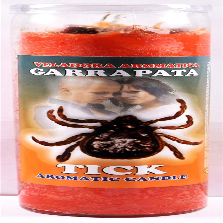 3 Pieces Candle Cocktail Aromatic Vela Stuck/GARRAPATA AROMATICA