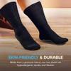 2 Pairs Extra Wide Socks For Swollen Feet, Non-Slip Hospital and Diabetic Socks for Men and Women view 2