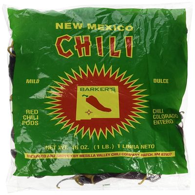 Dried Red Chile Pods 4lbs Sack (Mild)
