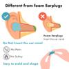 Ear Plugs for Sleeping, Acousdea Reusable Moldable Silicone Ear Plugs, Waterproof, Suitable for Snoring, Swimming, Working, Studying, Noise Cancelling up to 40 dBSPL, Mix with Carry Case, 6 Pairs view 3