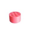 Znet3D Round Eye Drop Vial Stand  Convenient, Upright Storage for Seven Vials  Keep Track of Your Daily Usage (Pink) view 2
