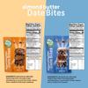 Heaven & Earth Gluten Free Chocolate Covered Almond Butter Date Bite Truffles, 5.25oz (2 Pack Variety), All Natural, Individually Wrapped Date Snacks, Kosher for Passover view 2