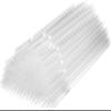 [500 Pack] Clear Flexible Plastic Drinking Straws Disposable Straw 8'' inches Tall view 4