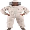 Bees & Co U73 Natural Cotton Beekeeper Suit with Round Veil view 2