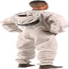 Bees & Co U73 Natural Cotton Beekeeper Suit with Round Veil view 4