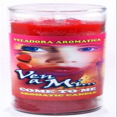 1 Piece Candle Cocktail VELADORA Come to ME/VEN A MI AROMATICA