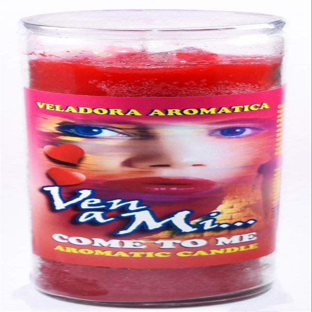 1 Piece Candle Cocktail VELADORA Come to ME/VEN A MI AROMATICA