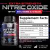 Nitric Oxide Booster Extra Strength 3000mg - 3X Strength L-Arginine & Citrulline, Best Nitric Oxide Supplements for Men, Supports Muscle, Heart Health, Energy Supplement, Bottled in USA, 180 Capsules view 2