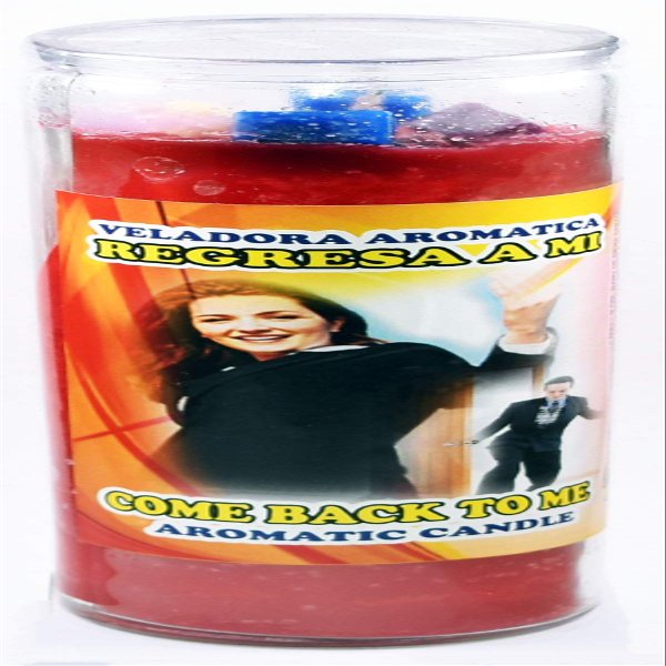 1 Piece Candle Cocktail VELADORA Come Back to ME/REGRESA A MI AROMATICA
