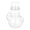 Hammont Snowman Shaped Acrylic Candy Boxes - 12 Pack - 1.57"x3.54" - Perfect for Weddings, Birthdays, Party Favors and Gifts | Designer Cute Clear Lucite Plastic Treat Containers view 1