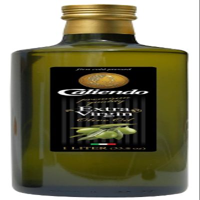 Caliendo Premium Extra Virgin Olive Oil, Authentic Full Bodied-Flavor - 1L (33.8 Fl Oz) Bottle
