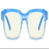 Eyekepper Square Reading Glasses for Women Blue Light Blocking Large Frame Computer Readers - Blue +1.50 view 1