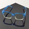 Eyekepper Square Reading Glasses for Women Blue Light Blocking Large Frame Computer Readers - Blue +1.50 view 2