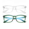 AZorb 2Pack Blue Light Blocking Glasses for Kids TR90 Unbreakable Computer Screen Glasses for Boys & Girls - 2 Pack(Transparent+ Green) view 1