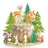10Pcs Woodland BIirthday Cake Toppers Woodland Animal Birthday Party Favors Decorations Woodland Party Supplies Perfect For Kid's Woodland Birthday Parties Baby Shower view 2