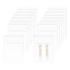 2" x 2" Small Cellophane Bags 300pcs Self Sealing Plastic Bags Clear Cello Jewelry Packaging Bags 1Mil for Earrings Cookie Candy Beads Coins Gifts Decorative (12 Sizes to Choose from) view 1