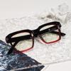 Eyekepper Square Reading Glasses for Women Blue Light Blocking Large Frame Computer Readers - Red +0.75 view 2
