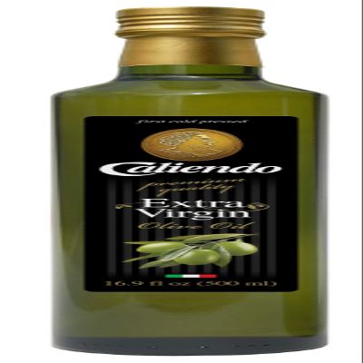 Caliendo Premium Extra Virgin Olive Oil, Authentic Full Bodied-Flavor - 500ml (16.9 Fl Oz) Bottle