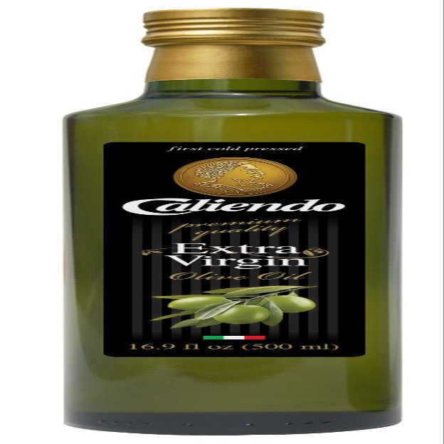 Caliendo Premium Extra Virgin Olive Oil, Authentic Full Bodied-Flavor - 500ml (16.9 Fl Oz) Bottle