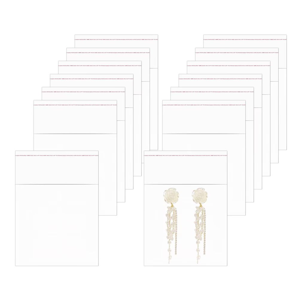 2" x 2" Cellophane Self Seal Bags - 500pcs Small Clear Plastic Cello Bags for Jewelry, Earrings, Candies, Bakery, Cookies & Gifts (9 Sizes)