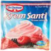 Dr. Oetker Whipped Cream with Chocolate (80 gr) Pack of 2 - and Forest Fruit Pack of 2 - Total 4 packs - Product of Turkey - Halal view 1